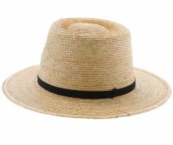 Sunbody Oak Colored Tear Drop - Natural Hand Woven Guatemalan Palm Hat