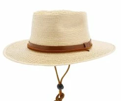 Sunbody Men Jacob's Hat - Natural Hand Woven Guatemalan Palm Hat