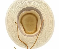 Sunbody Men Jacob's Hat - Natural Hand Woven Guatemalan Palm Hat