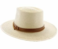 Sunbody Men Jacob's Hat - Natural Hand Woven Guatemalan Palm Hat