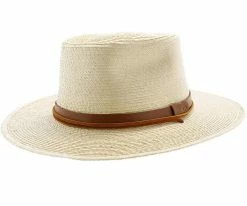 Sunbody Men Jacob's Hat - Natural Hand Woven Guatemalan Palm Hat