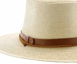 Sunbody Men Jacob's Hat - Natural Hand Woven Guatemalan Palm Hat