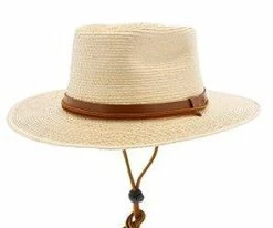 Sunbody Men Jacob's Hat - Natural Hand Woven Guatemalan Palm Hat
