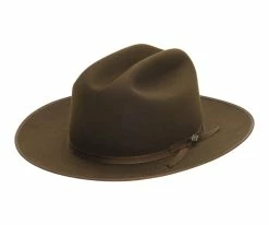 Pure Open Road - Stetson Beaver Fur Felt Fedora Hat Men