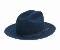 Pure Open Road - Stetson Beaver Fur Felt Fedora Hat Men