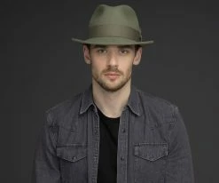 Tino - Bailey Wool Fedora Hat Men