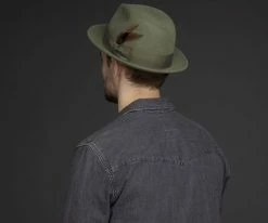 Tino - Bailey Wool Fedora Hat Men