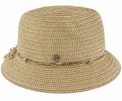 Best Sale โ Men Tommy Bahama TBWL34 Gold Paper Braid Fedora Hat ๐ 11 Men Tommy Bahama TBWL34 Gold Paper Braid Fedora Hat
