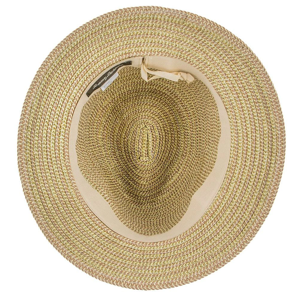 Best Sale โ Men Tommy Bahama TBWL34 Gold Paper Braid Fedora Hat ๐ 7 Men Tommy Bahama TBWL34 Gold Paper Braid Fedora Hat
