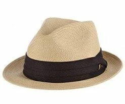 Men Lighthouse - Tommy Bahama Straw Fedora Hat