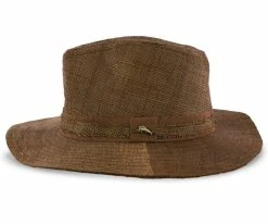 Almond - Tommy Bahama 100% Raffia Straw Safari Hat