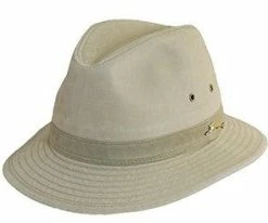 Broad Peak - Tommy Bahama TBW126 Khaki Cotton Safari Hat