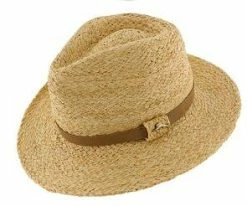 Men Barren - Tommy Bahama TBW225OS Natural Braided Raffia Straw Safari Hat