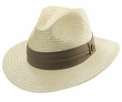Krakatoa - Tommy Bahama TBW137OS Taupe Palm Fiber Panama Hat