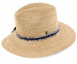 Pineapple Beach - Tommy Bahama Natural 100% Raffia Straw Wide Brim Hat