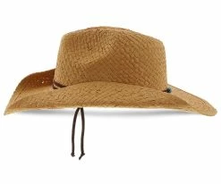 Men Betty - Tropical Trends Natural 100% Toyo Straw Western Hat