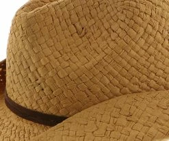 Men Betty - Tropical Trends Natural 100% Toyo Straw Western Hat