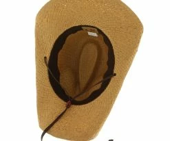 Men Betty - Tropical Trends Natural 100% Toyo Straw Western Hat