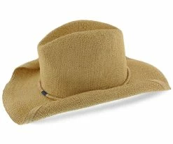 Cocoa - Tropical Trends 100% Toyo Straw Western Hat