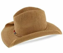 Cocoa - Tropical Trends 100% Toyo Straw Western Hat