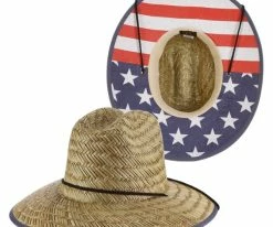 Jingoist - Dorfman Pacific Rush Straw Lifeguard Hat Men