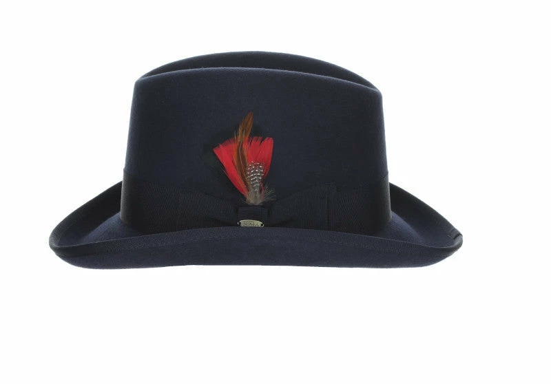 Buy โญ Dashing - Scala WF545 Wool Felt Homburg Hat ๐ 58 Dashing - Scala WF545 Wool Felt Homburg Hat