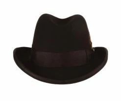 Valerio - Stacy Adams Royal Wool Felt Homburg Hat