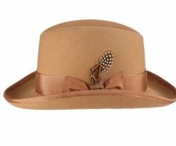 Valerio - Stacy Adams Royal Wool Felt Homburg Hat