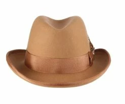 Valerio - Stacy Adams Royal Wool Felt Homburg Hat