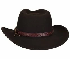 Firehole - Bailey Wool Crushable Western Hat Men