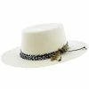 West Coast - Walrus Hats White Wool Felt Bolero Hat Men
