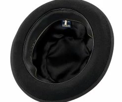 The Legend - Walrus Hats Black Wool Felt Bowler Hat - H7003 Men