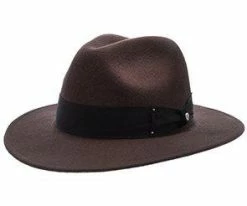 Men Empire - Walrus Hats Grey Wool Felt Fedora Hat - H7001