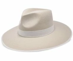 Capri - Walrus Hats Wide Brim Wool Felt Fedora Hat