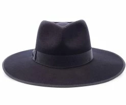 Capri - Walrus Hats Wide Brim Wool Felt Fedora Hat