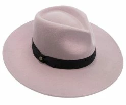 Capri - Walrus Hats Wide Brim Wool Felt Fedora Hat