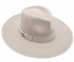 Capri - Walrus Hats Wide Brim Wool Felt Fedora Hat
