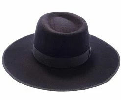 Capri - Walrus Hats Wide Brim Wool Felt Fedora Hat