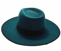 Capri - Walrus Hats Wide Brim Wool Felt Fedora Hat