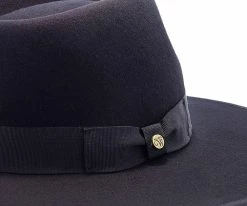 Capri - Walrus Hats Wide Brim Wool Felt Fedora Hat