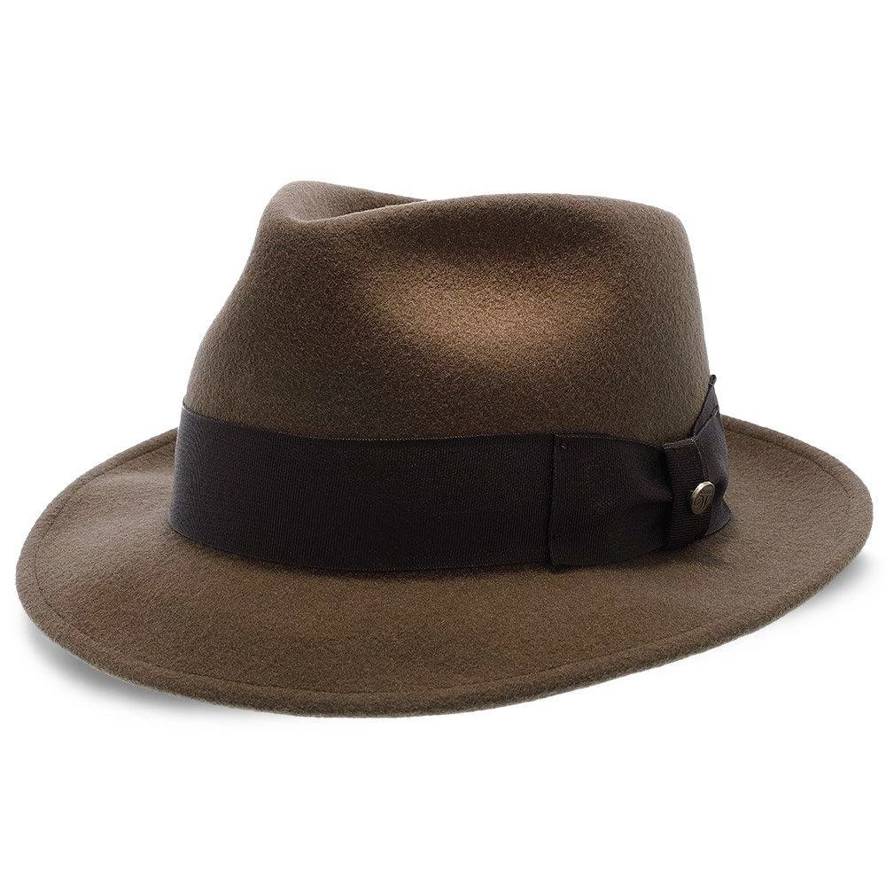 New ๐ Walrus Hats Compass - Walrus Hat Diamond Crown Wool Felt Fedora Hat ๐ 3 Walrus Hats Compass - Walrus Hat Diamond Crown Wool Felt Fedora Hat