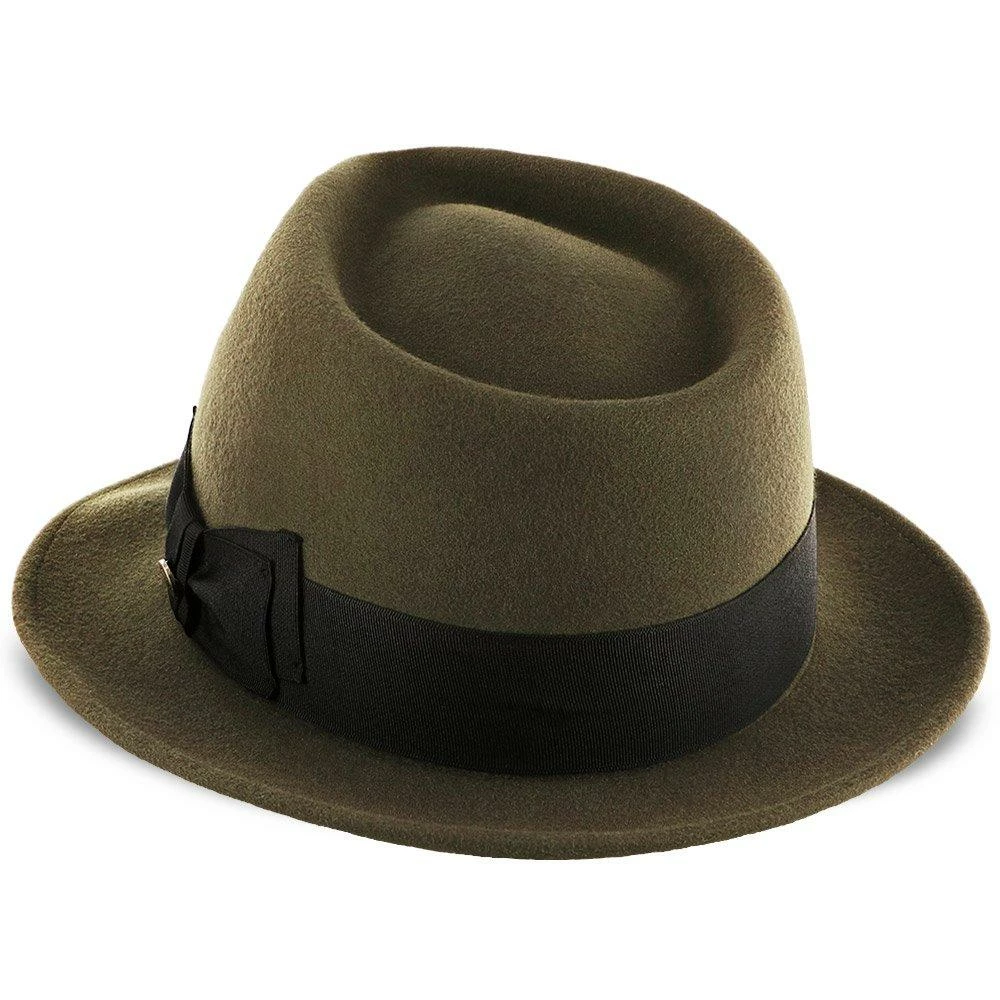 New ๐ Walrus Hats Compass - Walrus Hat Diamond Crown Wool Felt Fedora Hat ๐ 31 Walrus Hats Compass - Walrus Hat Diamond Crown Wool Felt Fedora Hat