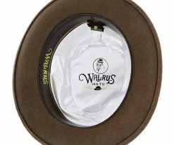 New ๐ Walrus Hats Compass - Walrus Hat Diamond Crown Wool Felt Fedora Hat ๐ 125 Walrus Hats Compass - Walrus Hat Diamond Crown Wool Felt Fedora Hat