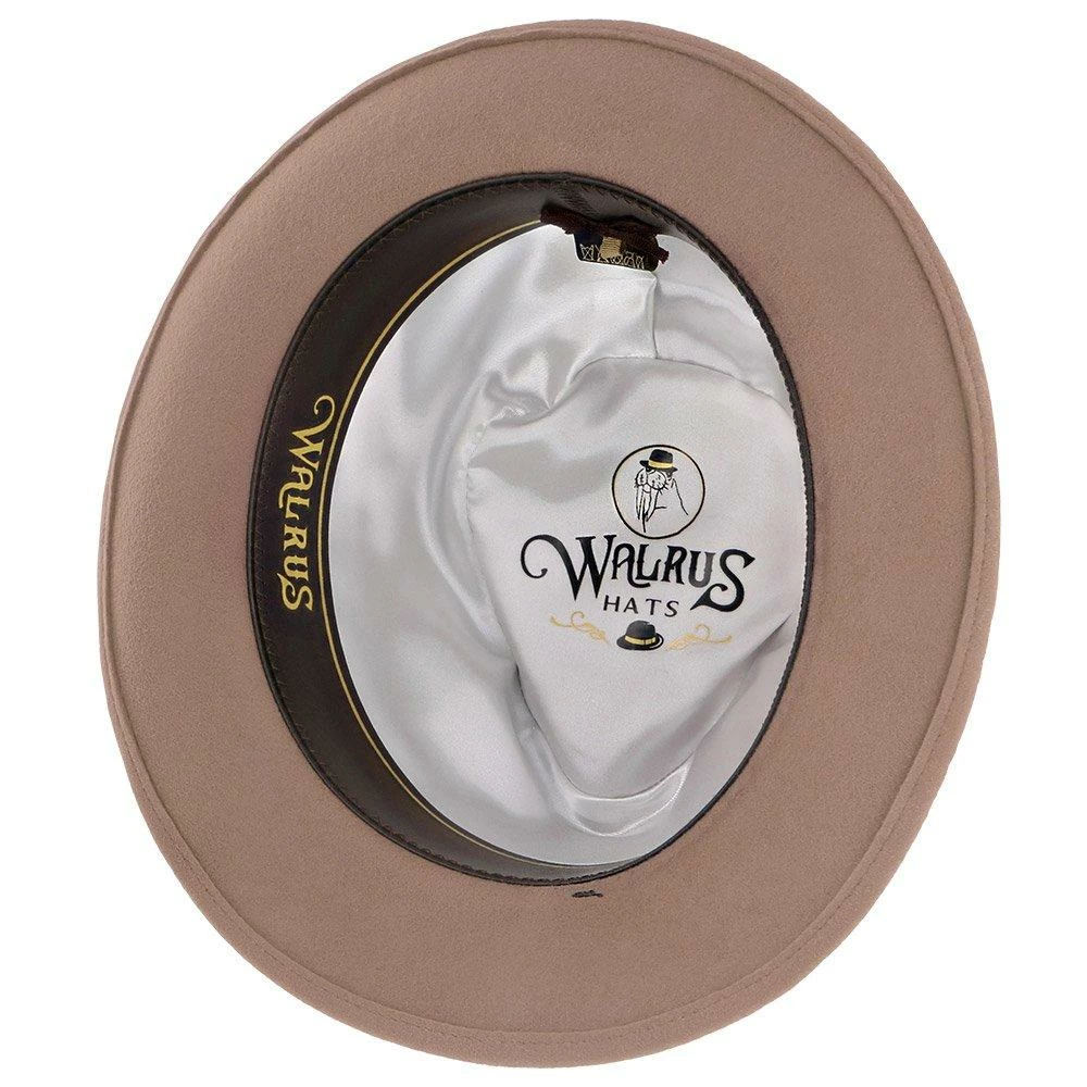 New ๐ Walrus Hats Compass - Walrus Hat Diamond Crown Wool Felt Fedora Hat ๐ 46 Walrus Hats Compass - Walrus Hat Diamond Crown Wool Felt Fedora Hat
