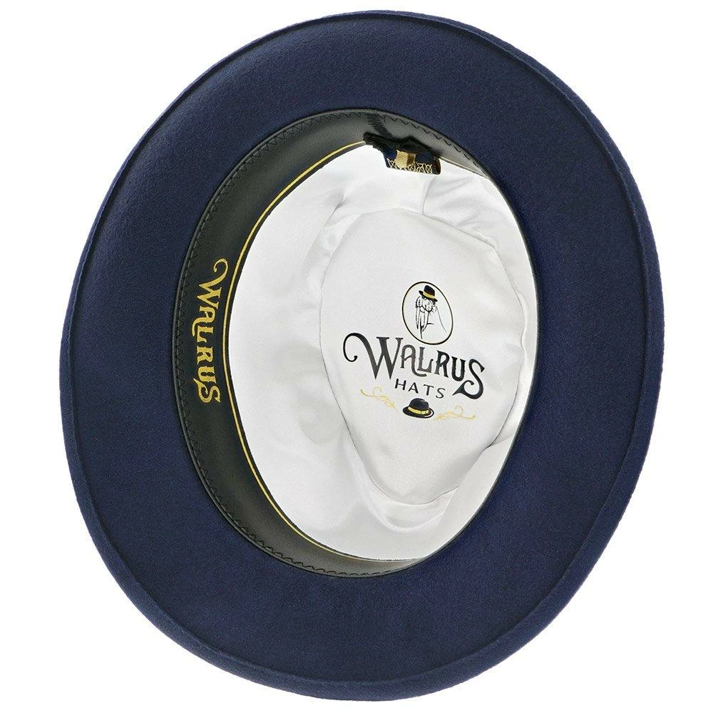 New ๐ Walrus Hats Compass - Walrus Hat Diamond Crown Wool Felt Fedora Hat ๐ 48 Walrus Hats Compass - Walrus Hat Diamond Crown Wool Felt Fedora Hat