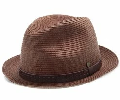 Driftwood - Walrus Hats Brown Paper Braid Straw Fedora Hat