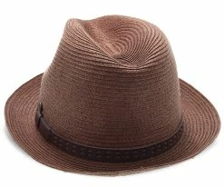 Driftwood - Walrus Hats Brown Paper Braid Straw Fedora Hat