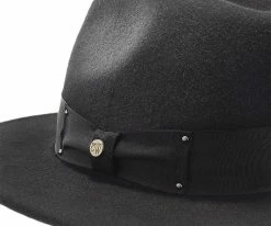 Men Empire - Walrus Hats Grey Wool Felt Fedora Hat - H7001