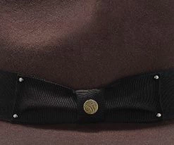 Men Empire - Walrus Hats Grey Wool Felt Fedora Hat - H7001