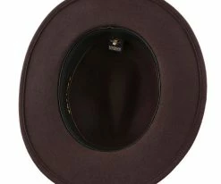 Men Empire - Walrus Hats Grey Wool Felt Fedora Hat - H7001